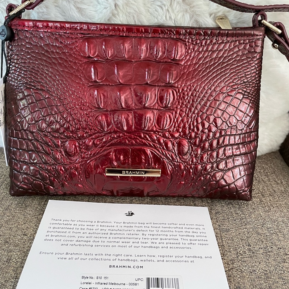 Brahmin Lorelei Infrared Like New